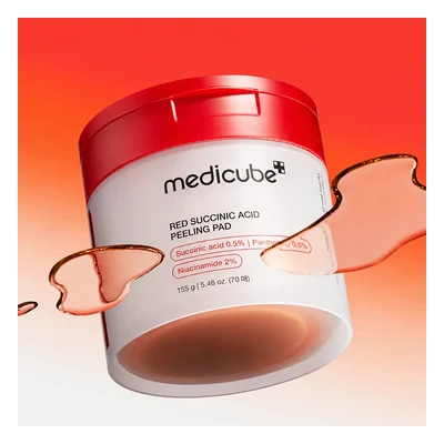 Medicube Red Succinic Acid Peeling Pad (70 Pads) - 155g