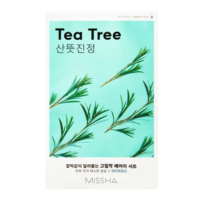 Missha Airy Fit Sheet Mask Tea Tree - 19gm