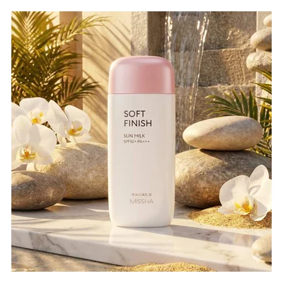 Missha All Around Safe Block Soft Finish Sun Milk EX SPF50+/PA+++ - 70ml