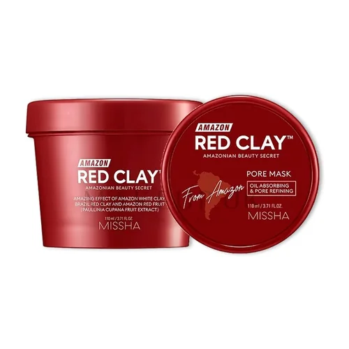 Missha Amazon Red Clay Pore Mask 110 ml