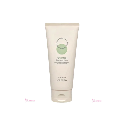 Missha Green Tea Cleansing Foam 172 ml