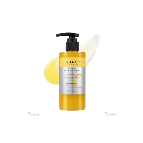 Missha Vita c Plus All In One Pack Foam Cleanser 200 ml