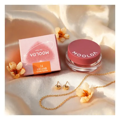 MOOLDA Moisture Veil Multi Use Blush (Sunset Sparkle) 14 - 3g