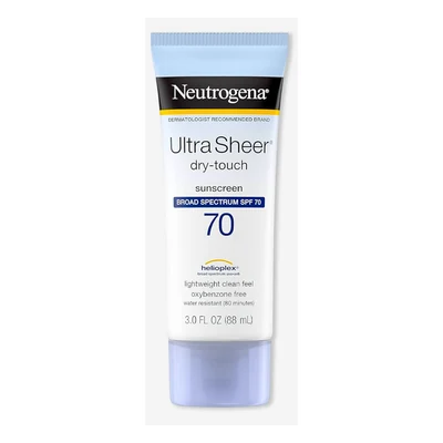 Neutrogena Ultra Sheer Dry Touch Sunscreen SPF 70 - 88ml (USA)