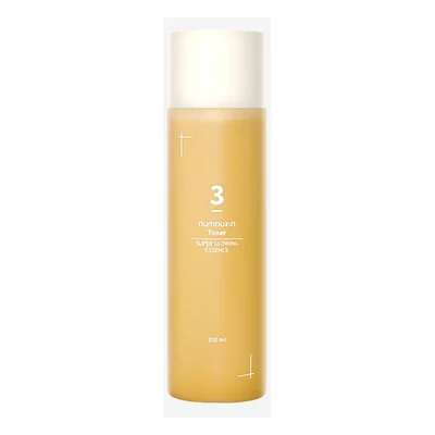 Numbuzin No.3 Super Glowing Essence Toner - 200ml