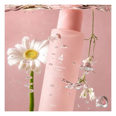 Numbuzin No.4 Hydration Glow Mineral Toner - 200ml