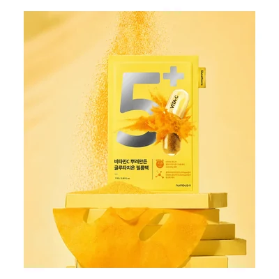 Numbuzin No.5 Glutathione Vitamin Concentrated Mask - 27ml (5Pcs)