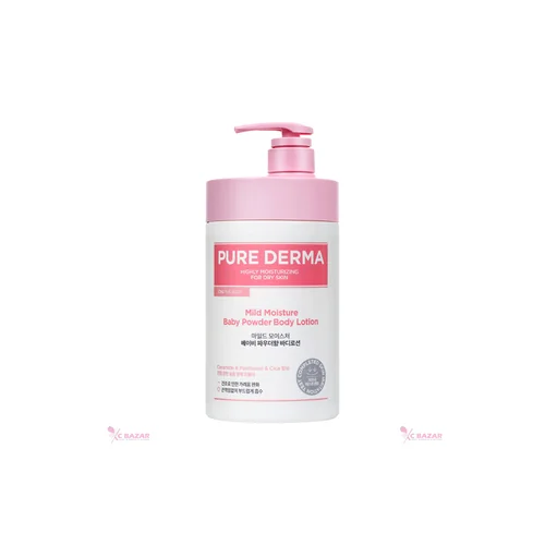 On The Body Pure Derma Moisture Body Lotion Baby Powder Scent 1000 ml