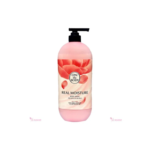 On The Body Real Moisture Peony Bouquet Body Wash 900 g