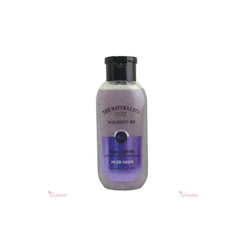 On The Body Veilment Natural SPA Dead Sea Salt Scrub Body Wash Jasmine Scent 200 ml