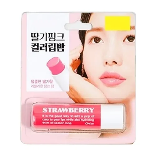 Oriox Color Lip Balm 4.8g -Strawberry