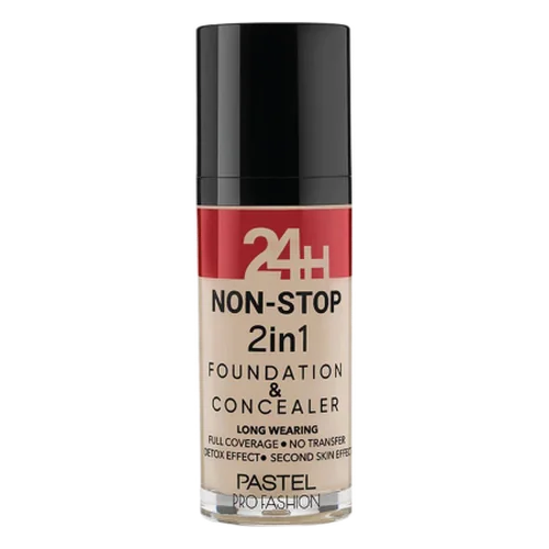 Pastel Profashion 24H Non-Stop 2in1 Foundation And Concealer-601