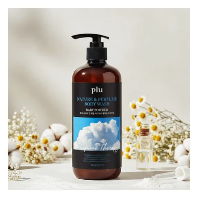 Plu Nature & Perfume Body Wash (Baby Powder) -1000ml
