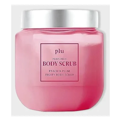Plu Perfumed Fruity Body Scrub (Peach & Plum) - 500g