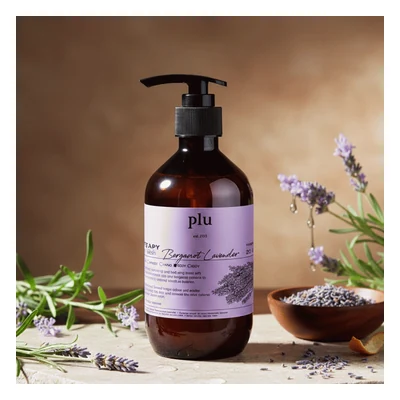 Plu Therapy Body Wash (Bergamot Lavender) - 500g