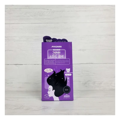 Pyeonan 5 Min Speed Hair Color Shampoo Type 1N Black - 30g