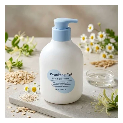 Pyunkang Yul Kids & Baby Wash (Baby Powder) - 590ml