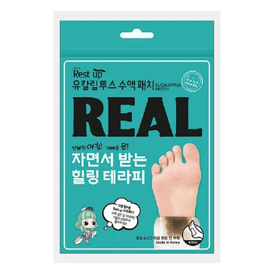 Rest Up Real Healing Sap Foot Patch (Eucalyptus Patch) - 60mm*90mm
