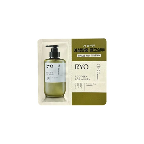 RYO Root:Gen For Women Hair Loss Care Shampoo (Root Volumizing) (Sample Pack)