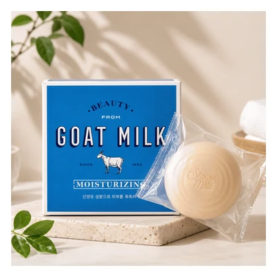 Shower Mate Goat Milk Moisturizing Beauty Soap - 90g