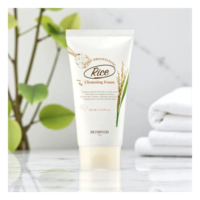 Skinfood Daily Rice Brightening Cleansing Foam - 150ml