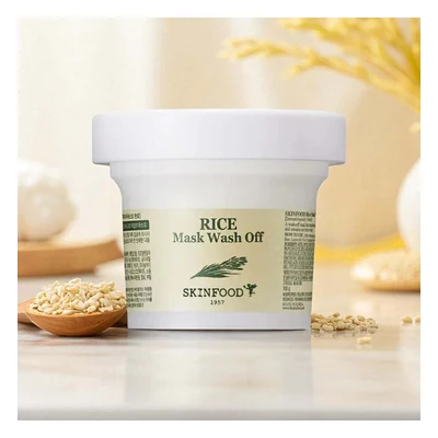 Skinfood Rice Wash-Off Face Mask - 120gm