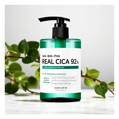 Some by mi AHA, BHA, PHA Real Cica 92% Cool Calming Soothing Gel - 300ml