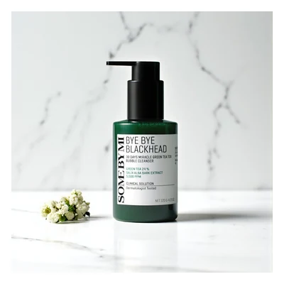 Some by mi Bye Bye Blackhead 30 Days Miracle Green Tea Tox Bubble Cleanser - 120g