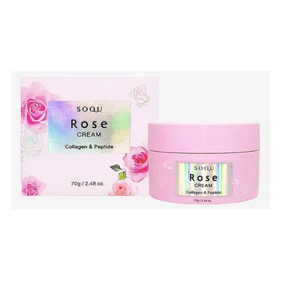 Soqu Rose Collagen & Peptide Cream - 70g