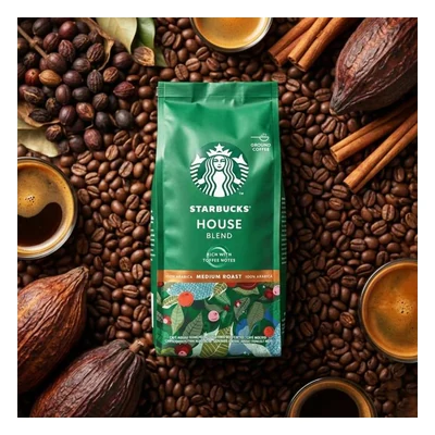 Starbucks 8 Rich With Toffee Notes House Blend Coffee - 200g