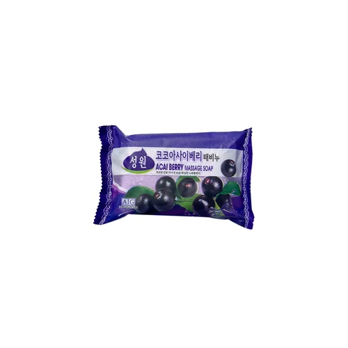 Sungwon Cosmetics Acai Berry Massage Soap 150 g