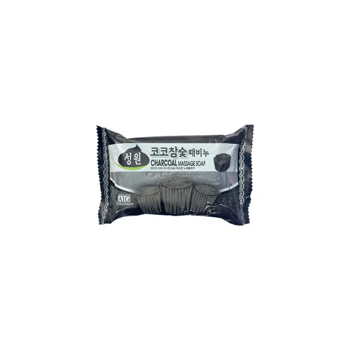 Sungwon Cosmetics Charcoal Massage Soap 150 g