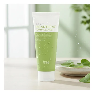 Tenzero Clear Fit Heartleaf Foam Cleanser - 180g