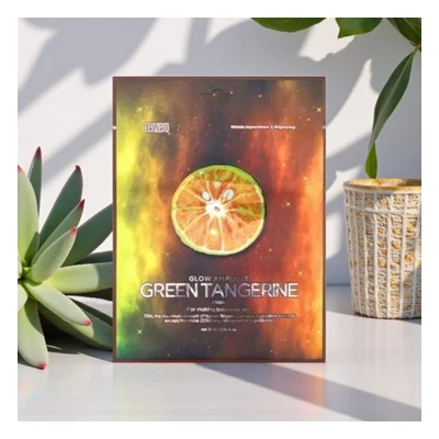 Tenzero Glow Ampoule Green Tangerine Sheet Mask- 25ml