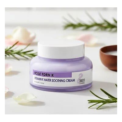 Tenzero Rose PDRN Vitamin K Water Soothing Cream - 100g