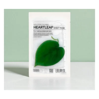 Tenzero Solution Calming Heartleaf Sheet Mask - 25ml