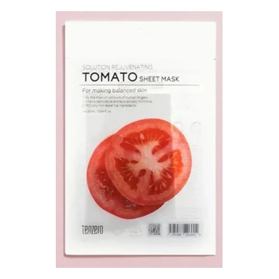 Tenzero Solution Rejuvenating Tomato Sheet Mask- 25ml
