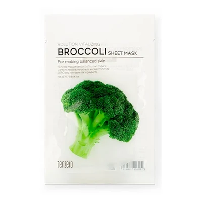 Tenzero Solution Vitalizing Broccoli Sheet Mask- 25ml