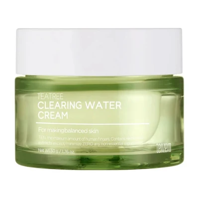 Tenzero Teatree Clearing Water Cream - 50g