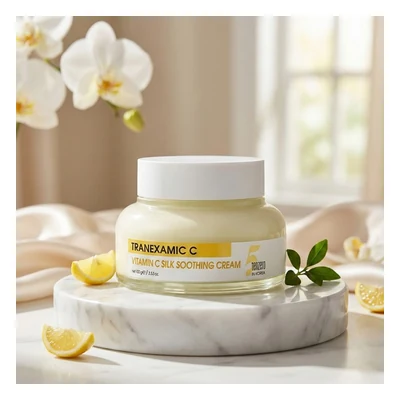 Tenzero Tranexamic Acid Vitamin C Silk Soothing Cream - 100g