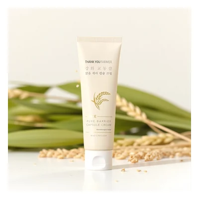 Thank You Farmer Rice Pure Barrier Capsule Cream - 80ml