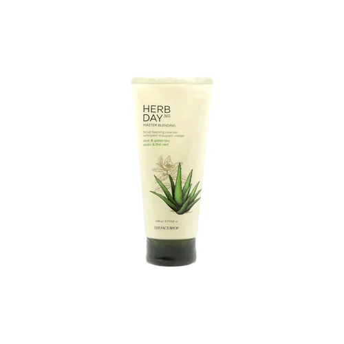 The Face Shop Herb day 365 Master Blending Foaming Cleanser Aloe & Green Tea 170 ml