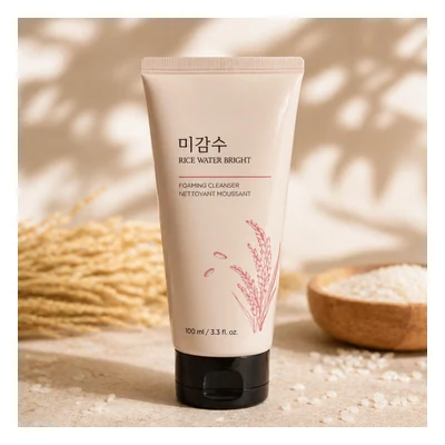 The Face Shop Rice Water Bright Cleansing Foam - 100ml