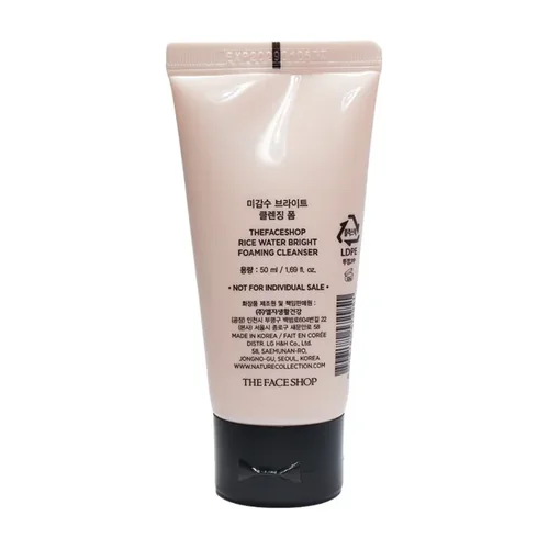 The Face Shop Rice Water Bright Foaming Cleanser 50 ml