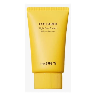 The Saem Eco Earth Light Sun Cream (SPF50+ PA++++) - 50g