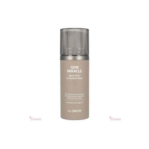 The Saem Gem Miracle Black Pearl O2 Bubble Mask 105 g