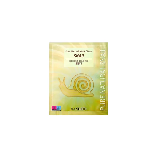 The Saem Pure Natural Mask Sheet Snail 20 ml