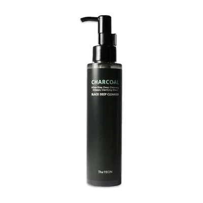 The YEON charcoal black deep cleanser - 150ml