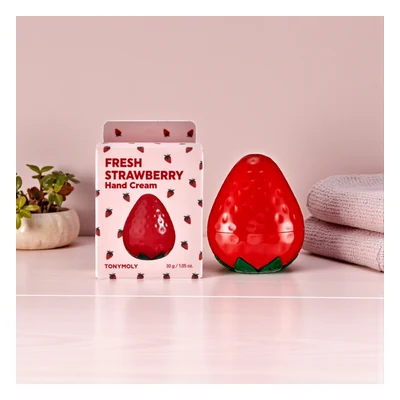 Tonymoly Fresh Strawberry Hand Cream - 30g