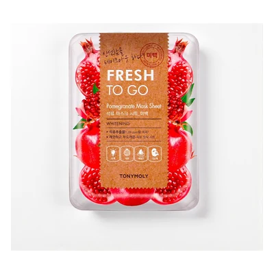 Tonymoly Fresh To Go Pomegranate Mask Sheet - 25g